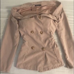 Off-the-Shoulder Long Sleeve Button-up Sweater Top